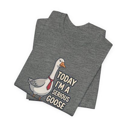 Today I'm a Serious Goose