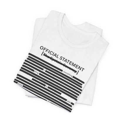 Official Report - Redacted