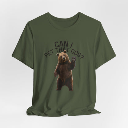 Can I pet that dog?
