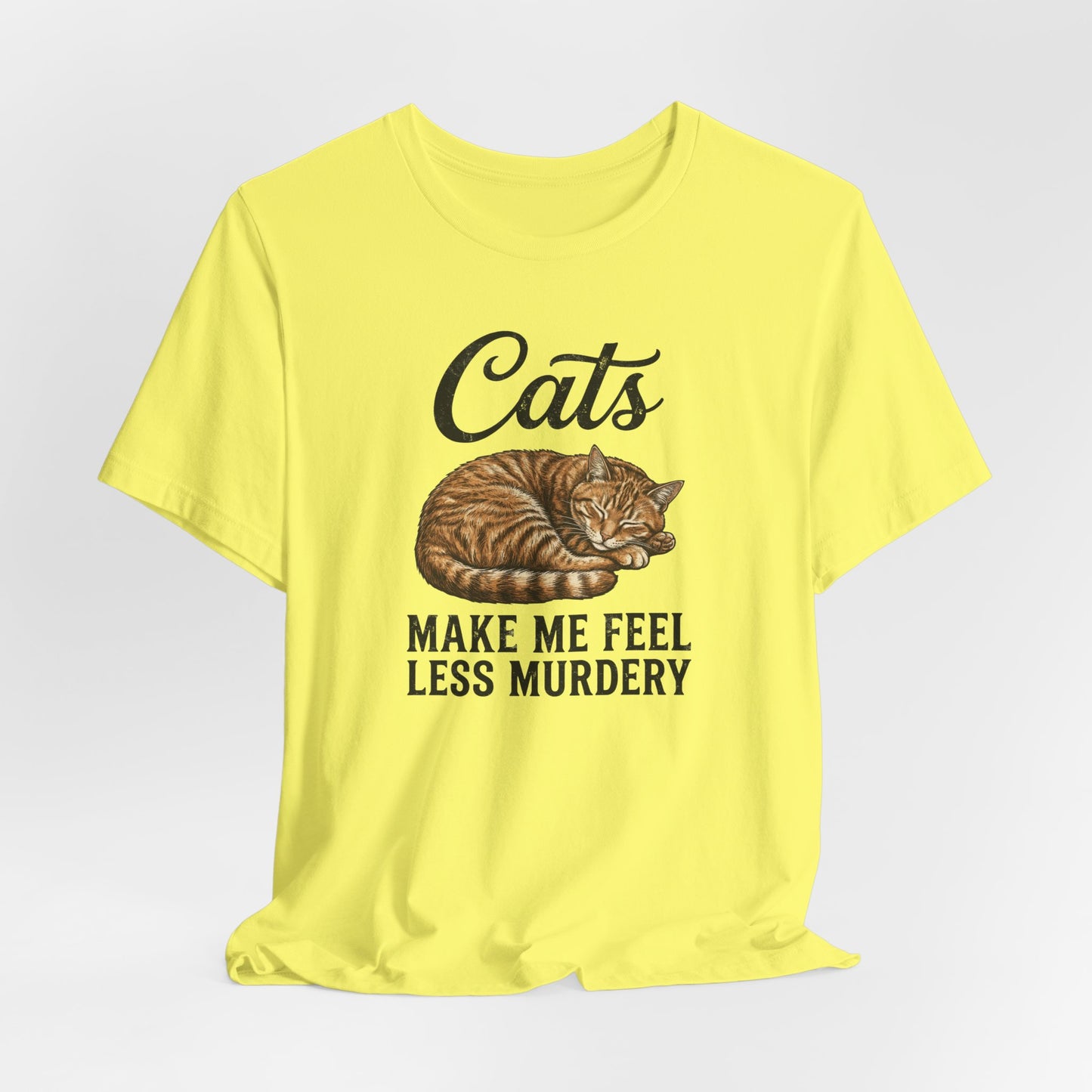 Cats Make Me Feel Less Murdery