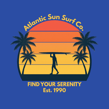 Atlantic Surf Co. Find your Serenity 1990