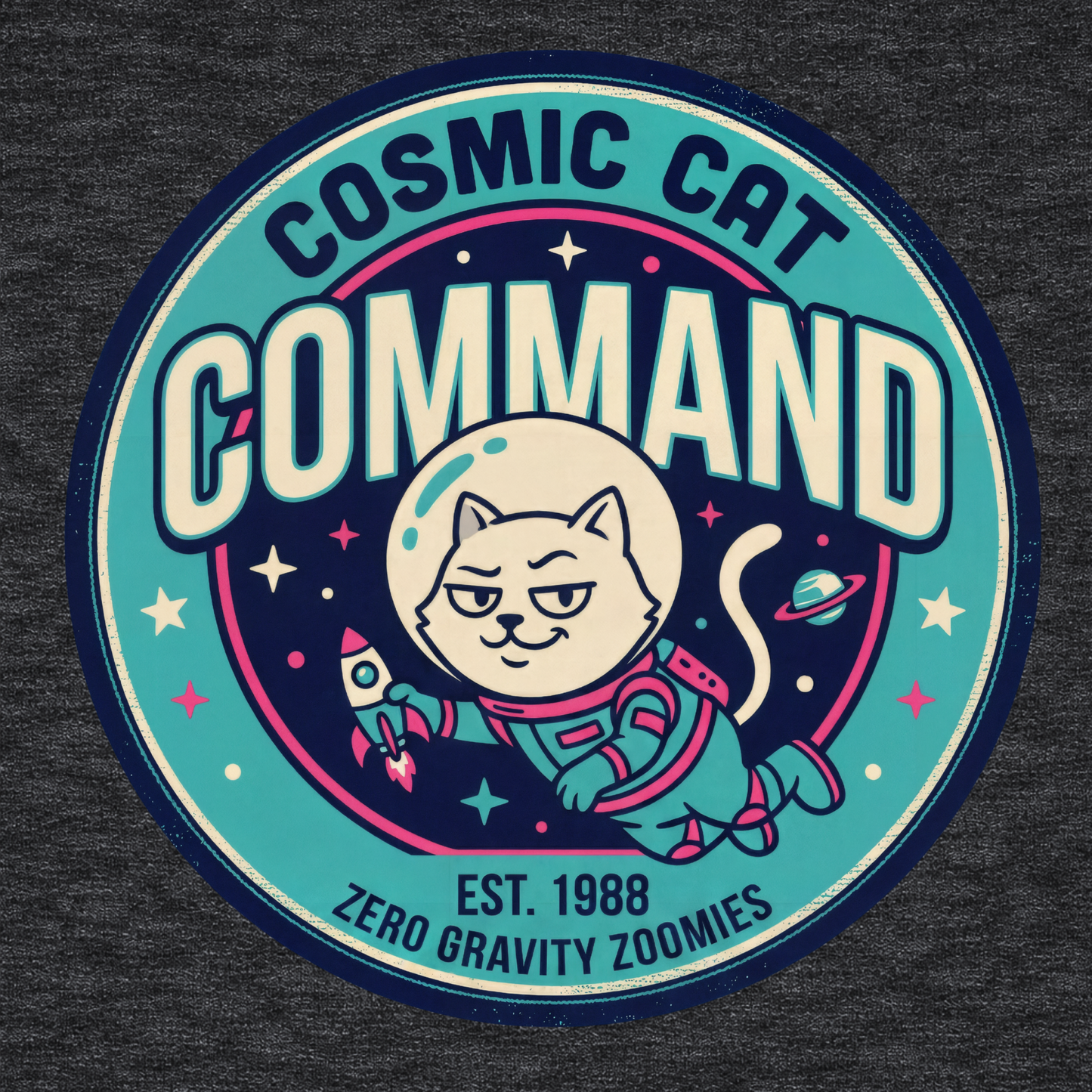 Cosmic Cat Command 1988