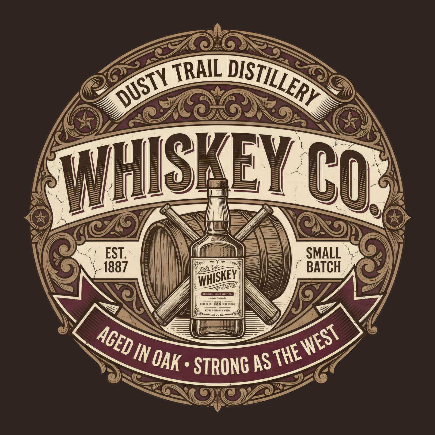 Dusty Trail Distillery Whiskey Co