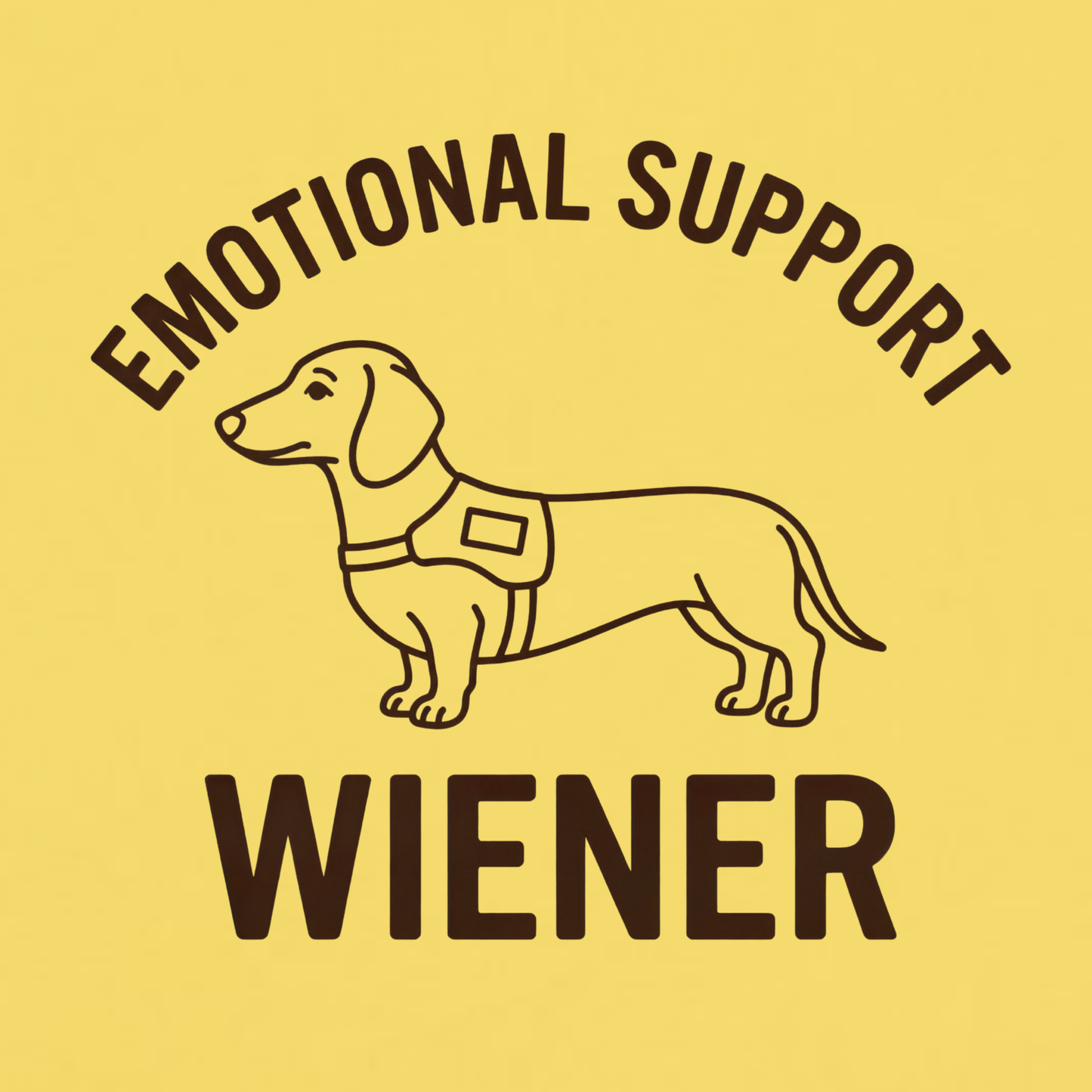 Emotional Support Wiener